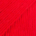 DROPS Flora Uni Colour 33 rojo intenso